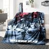 Walking Dead Print Flannel Blanket High Quality Warm Comfortable Cover for All Seasons Perfect for Gifts Home Decor