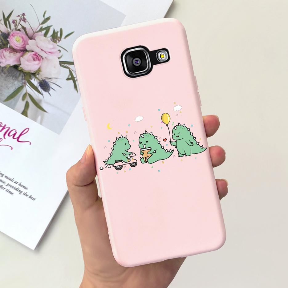 For Samsung Galaxy A5 2016 Case SM-A510F Cute Cartoon Cover Soft Silicone Phone Case For Samsung A5 2017 A520F Back Cover Bumper