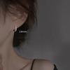 Senior Sense Earrings Ear Buckle Temperament Tide Women's Models Sweet Circle Earrings Trendy Gift Elegant Lady's Accessories Classic Casual Jewelry