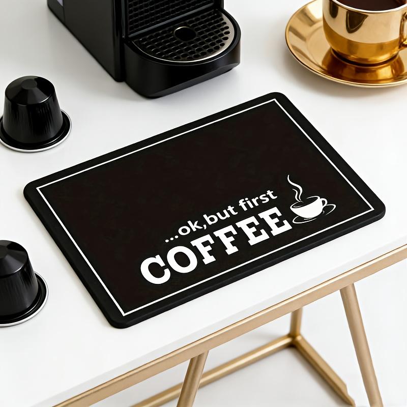 Tappetino per Macchina da Caffè Tappetino Assorbente per Macchina da Caffè Tappetino Drenante per Piano Cucina