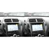 Kohlefaser Armaturenbrett Radio Stereo Panel Rahmen Verkleidung für 2013-2019 Ford Explorer