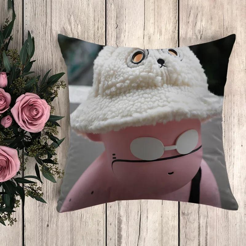 Anime Pillow BERTILO Decorative Pillows for Sofa Pilow Cases Cushion Cover Luxury Pillowcases Pillowcase Decor Fall