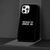Custodia Ready To Race per iPhone 14 13 11 12 Pro Max XR 7 8 + X 6 6S Plus XS SE 2020 Coque Nera Morbida Cover per Telefono Silicone Funda