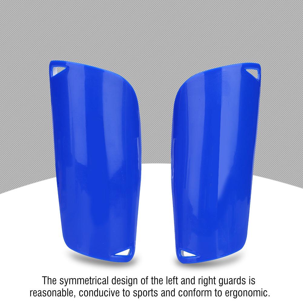 1 Pair Adult Child Football Sports Shinguards Soccer Ball Shin Guards Legs Protector Blue M