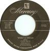 7inch Record PATTI PAGE  What A Dream  I Cried 70416X45 Mercury 1954 US Pop Used