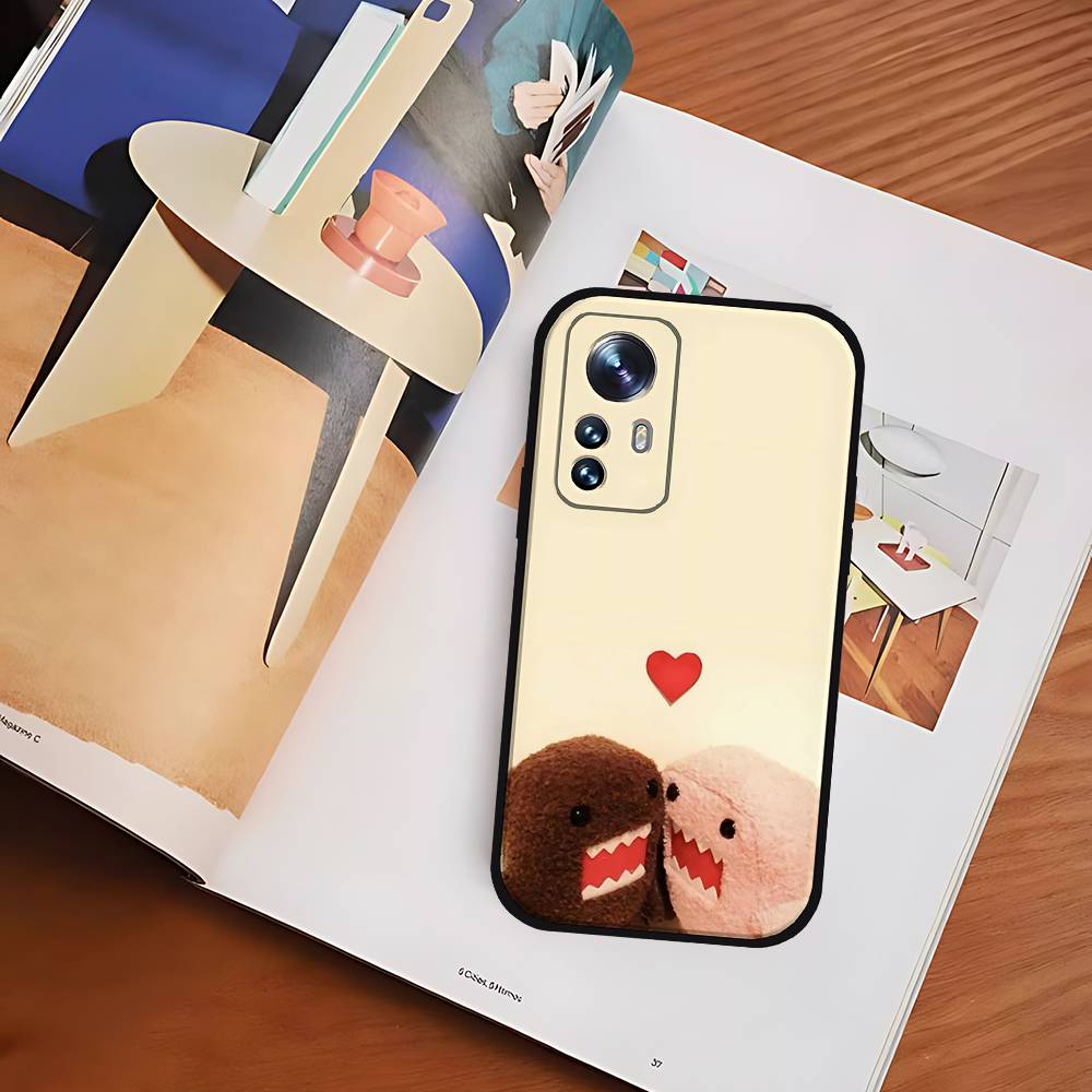 Cute D-Domo Kun-s Phone Case For Xiaomi Redmi 13 12 13 12C 14C Redmi Note 14 13 12 Pro Plus 12S 11S 11 10S Soft Cover