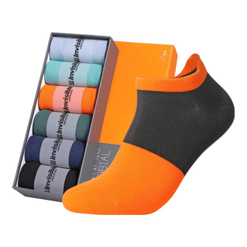 Men s Xinjiang Cotton Silver Ion Antibacterial Ankle Socks One Size