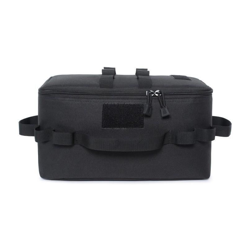 Outdoor Camping Bag Tableware Picnic Storage Military Fans Portable Folding Handbag Multifunctional