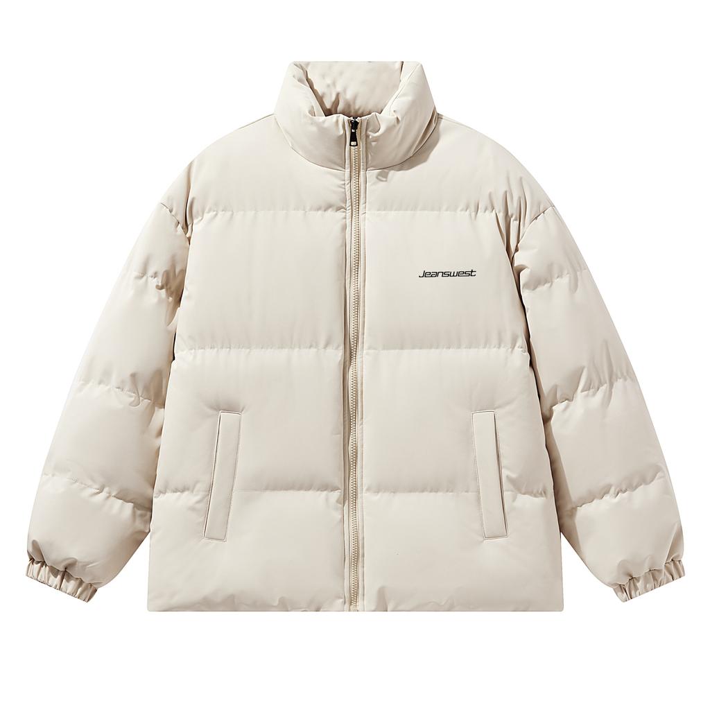 JEANSWEST Puffer Jackets Unisex Stand Collar Moderate EW-33-122HZ1