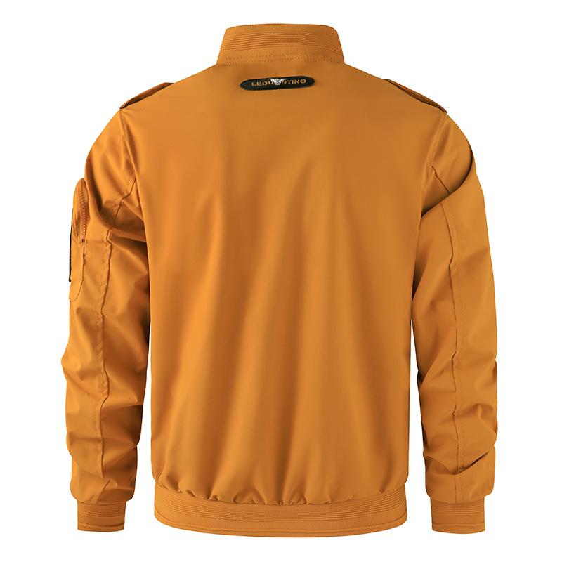 New Multi-pocket Jacket Men's Outdoor Military Workwear Large-size Men's Jacket Empty