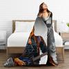 Gustavo Cerati Argentine Singer Blankets Soft Plush Throw Blanket For Boy Girl Couch Chair Sofa Bed Flannel Bedspread Bed Cover
