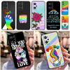 LGBT Pride Love For Realme C55 C51 C21Y C25S C75 C67 C61 C53 13 12 10 11 14 Pro Plus GT 6T 6 5 GT7 Pro Case