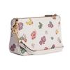 New COACH Nolita Refined Pebbled Leather Pochette, Shoulder Bag, Wrist Bag, Clutch Small Size Women's White CA738-IMCAH