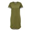 Only Womens/Ladies Crew Neck Mini Shirt Dress