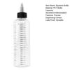 Flacone Spremibile Graduato con Tappo 30/50/100/250ml Contenitore Dispenser Anti-Perdita per Salse Oli Senza BPA Dispenser per Condimenti per Cucina Laboratorio Viaggio