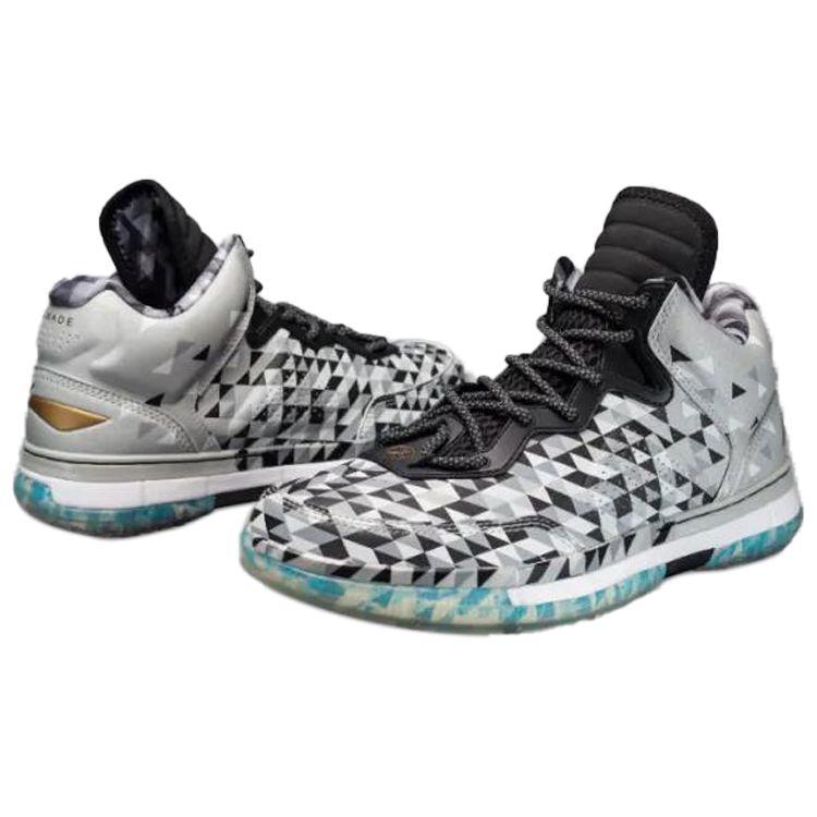 Li-Ning Way Of Wade Remix 4/6 Synthetic Leather And Fabric High-Top Basketball Shoes With Non-Slip, Wear-Resistant, Shock-Absorbing Bounce ABAN079-18