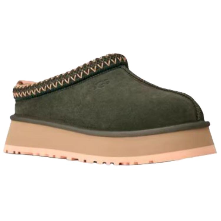 UGG Tazz EVA Odporne na ścieranie Kapcie z zakrytymi palcami Damskie Zielone 1174471-WFF