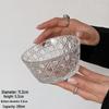 ZISIZ Large Gem Pattern Plastic Salad Bowl
