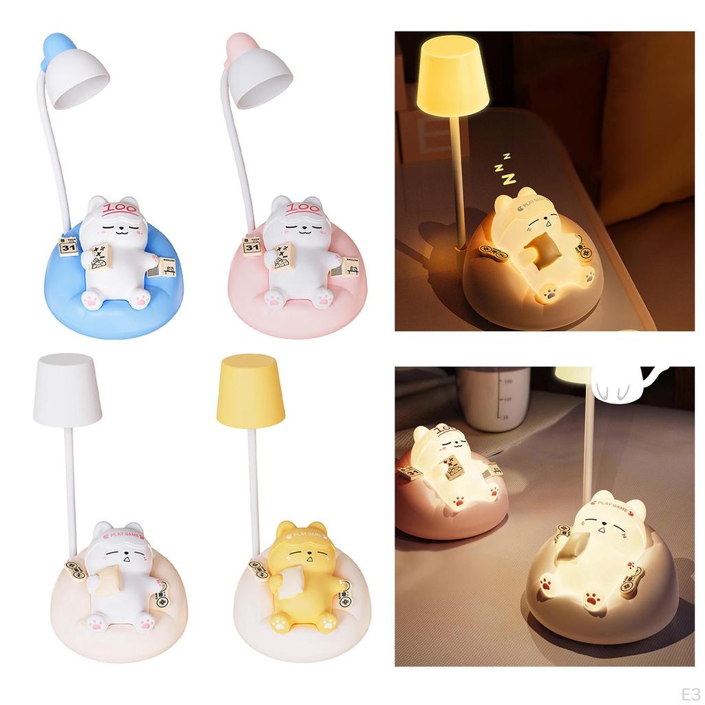 Adorabile Luce Notturna a Tema Animale per Bambini - Lampada da Comodino con Controllo Tattile