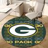 Personalized Green Bay Packers Round Chair Office Rug - Perfect for Mat, Office Chair & More - Ideal Gift for Birthdays and Holidays