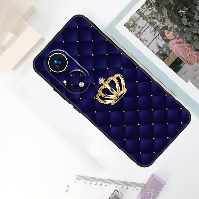 Quilted Texture Sofa Pattern Crown Case For Honor Magic 7 Pro 5 6 Lite Cover For Honor 200 400 50 70 90 X9 X8a X8b X9a X9b X9c