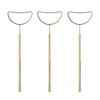 Stainless Steel Handheld Eyelash Inspection Mirror - Square Eyelash Extension Tool