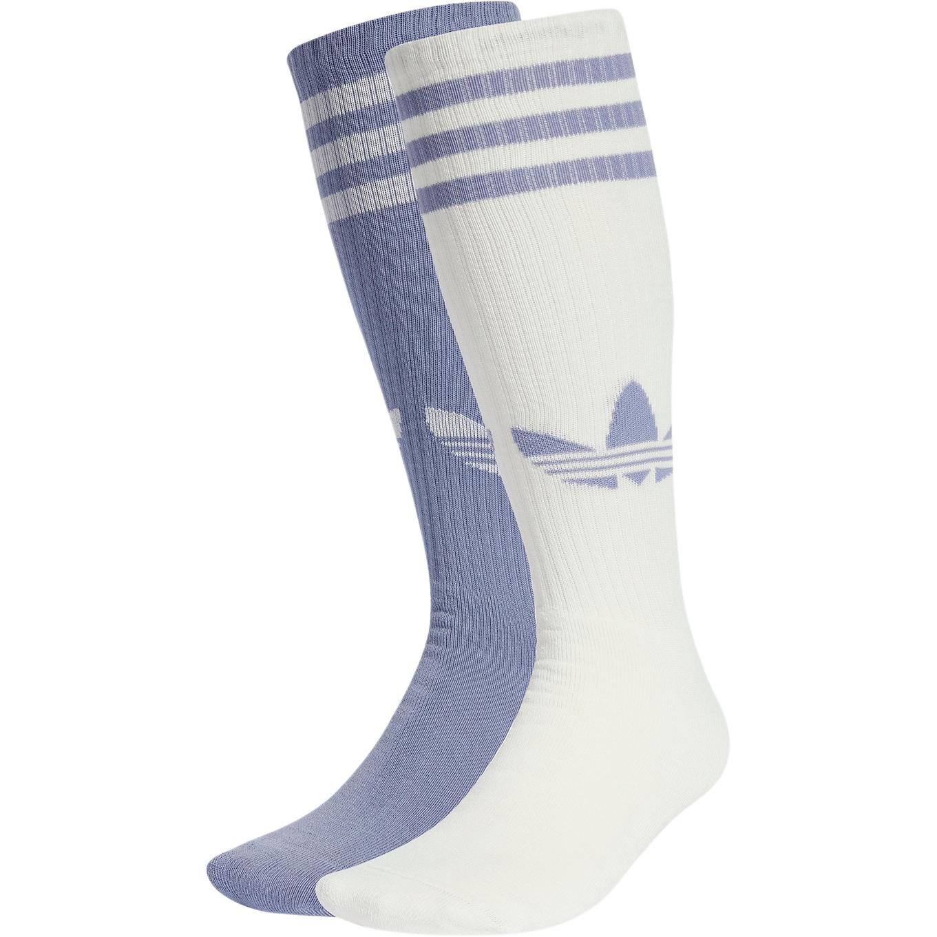 Adidas Originals Knee High Socks Women s 2 Pack JP2499 M