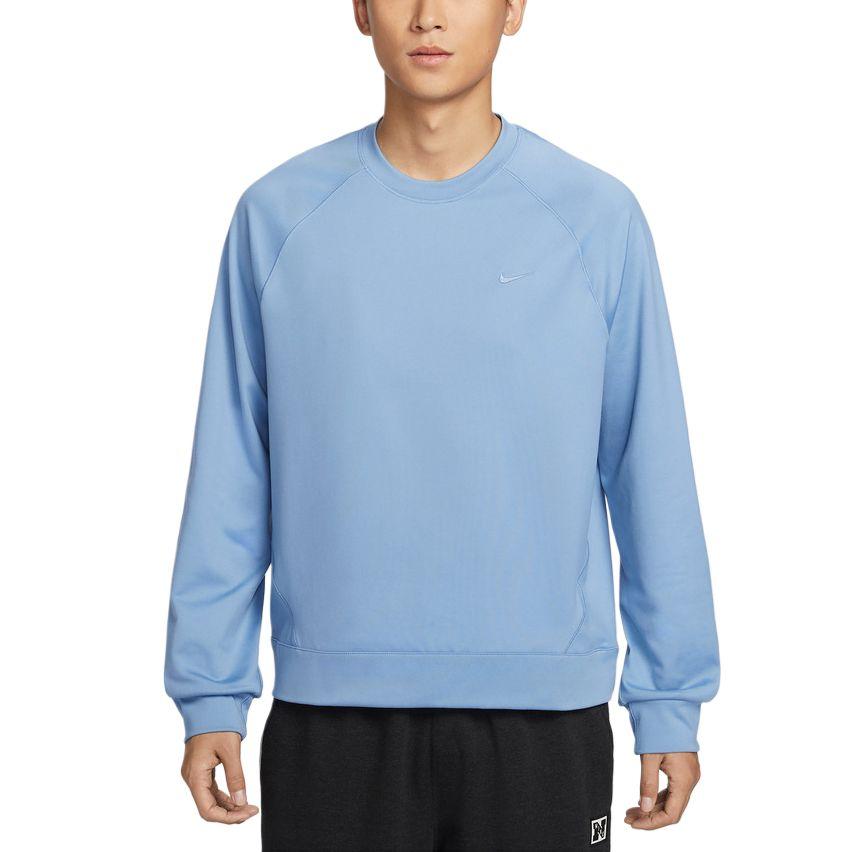 

Nike Sports Solid Color Simple Round Neck Raglan Long Sleeve Sweatshirt Men sweatshirt II1303-486 2XL