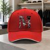 M Graffiti Baseball Cap For Men Lightweight Adjustable Duckbill Hat With Mthemed Design For Weddings Parties Birthdays