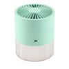 Mini Water Cooled Fan Foldable Small Desk Cooler Fan ABS USB Spray Mist Electric Fan for Home Library Office