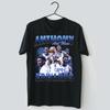 Unisex Shirt Cotton Oversize Large Size Anthony Edwards Ant Man Basketball Wolves Vintage Retro Unisex Black T Shirt Cotton