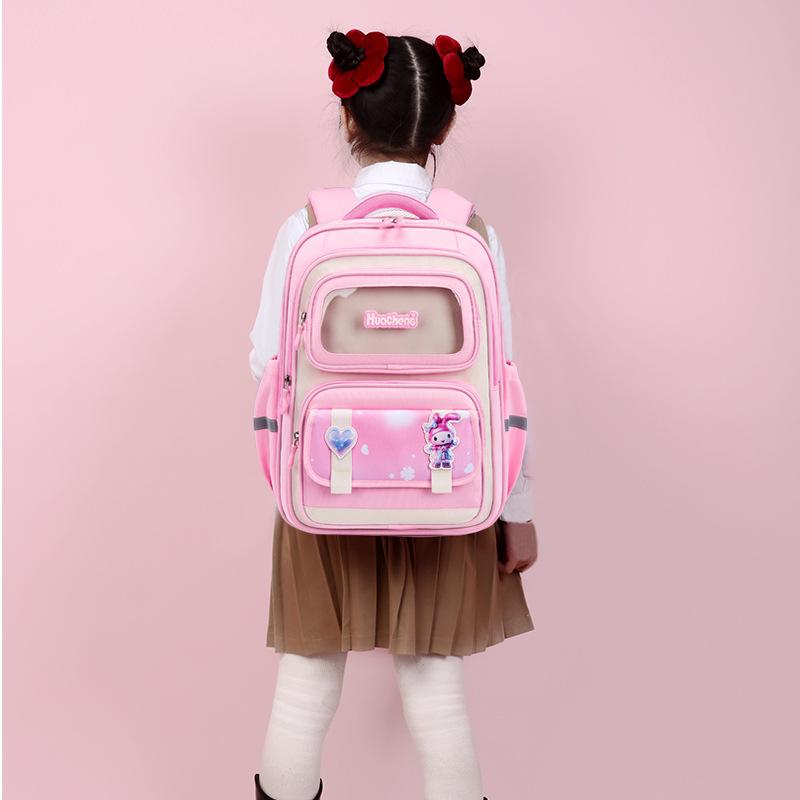 School bag new Kapibara grade 3-6 casual versatile primary school students cute lightweight spine backpack
