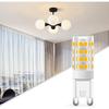 KCO Lighting G9 LED Light Bulb 3000K Warm White Non Dimmable G9 Light Bulb 7W Chandelier G9 LED Light Bulbs Bi Pin Base 360°Beam Angle (6-Pack)