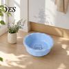 Comfortable Cat Feeding Bowl Ceramic Bowl, Round Food Easy To Clean, Durable Pet Feeder Non-Slip Weighted for Cats And Small Dogs Black Chin