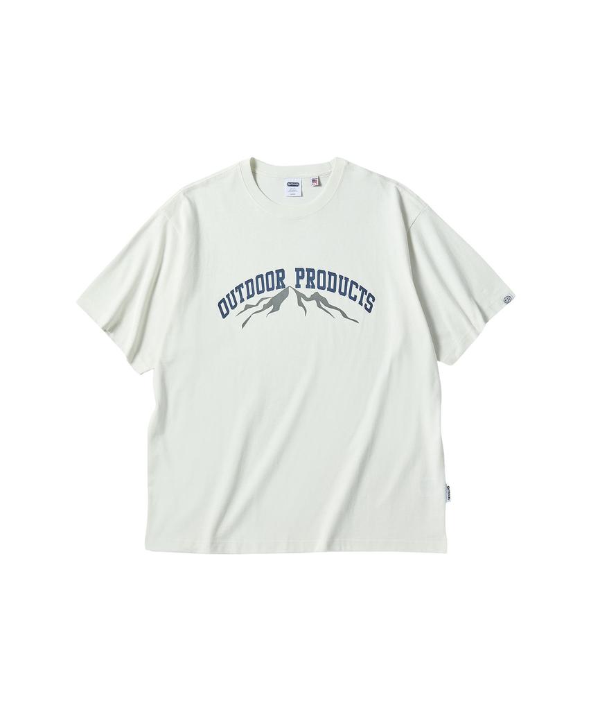 OUTDOOR PRODUCTS Mountain Arch Logo T-Shirt (Ivory)
