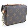 Louis Vuitton Micro Metis Shoulder Bag M81267 Brown Monogram Canvas Women Used