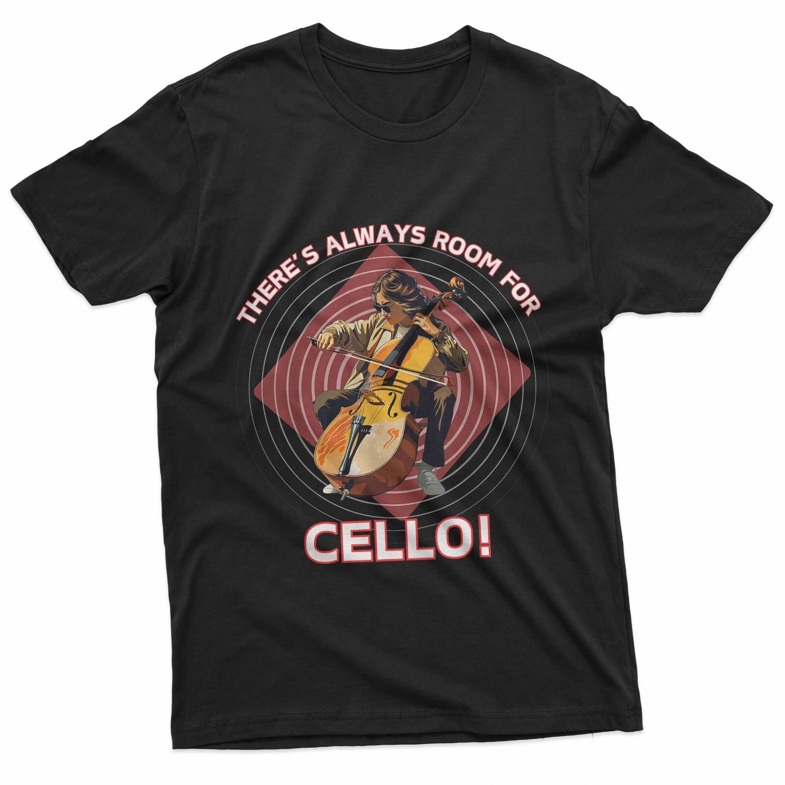 There’s Always Room For Cello Musician Cellist Student Camp T-Shirt XXL