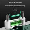 1-Meter Adjustable Spirit Level - Solid Cast Aluminum, Strong Magnet, High Precision, Drop-Proof German Tool for Picture Hanging