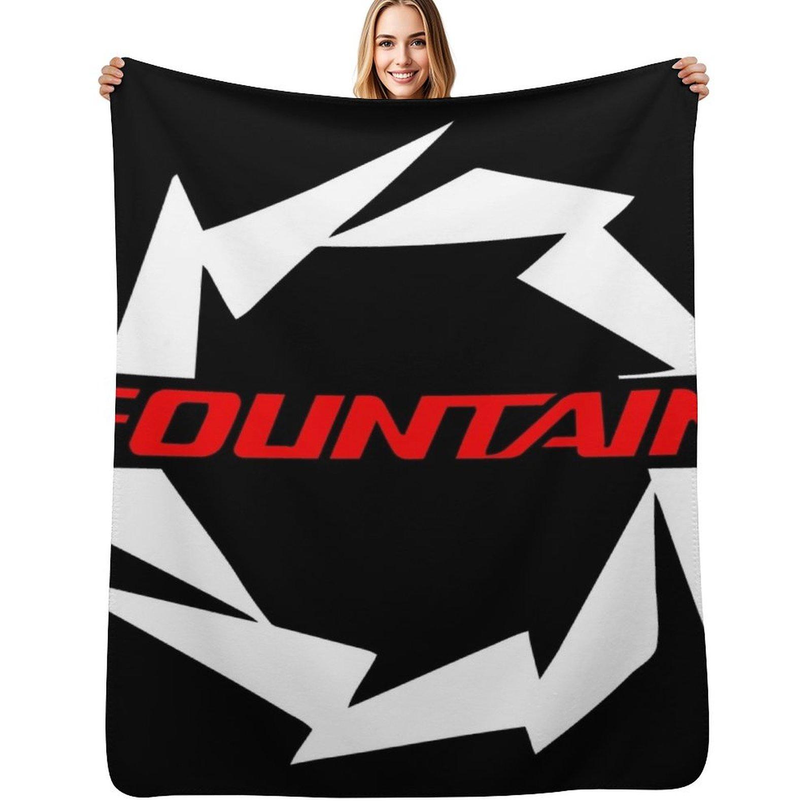 Fountain Powerboats Boat Throw Blanket Modern Design Soft Blanket for Home Decor Size: 75*100cm, Weight: 230 GSM