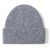 Classic Ribbed Knit Beanie-Unisex 100% Wool Hat for Autumn/Winter Business & Travel One Size Fits Most