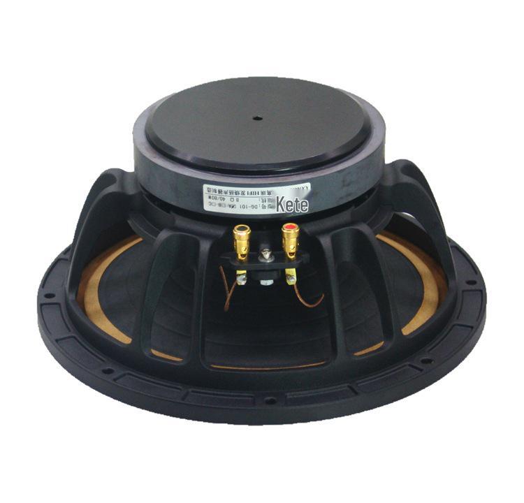 10" Full-Range Speaker with Leather Surround & Aluminum Frame. Features 3-Band EQ, Ideal for Vocals & Instruments, Perfect for Tube Amps.