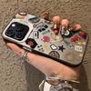 Fashionable Leopard Cherry Shockproof Funda Phone Case For iPhone 17 16 15 13 12 11 ProMax Pro Plus Protective Coque Phone Case