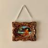 Retro European Embossed Carved Photo Frame - Artistic Luxury Wall Hanging Decoration for Home & B&B