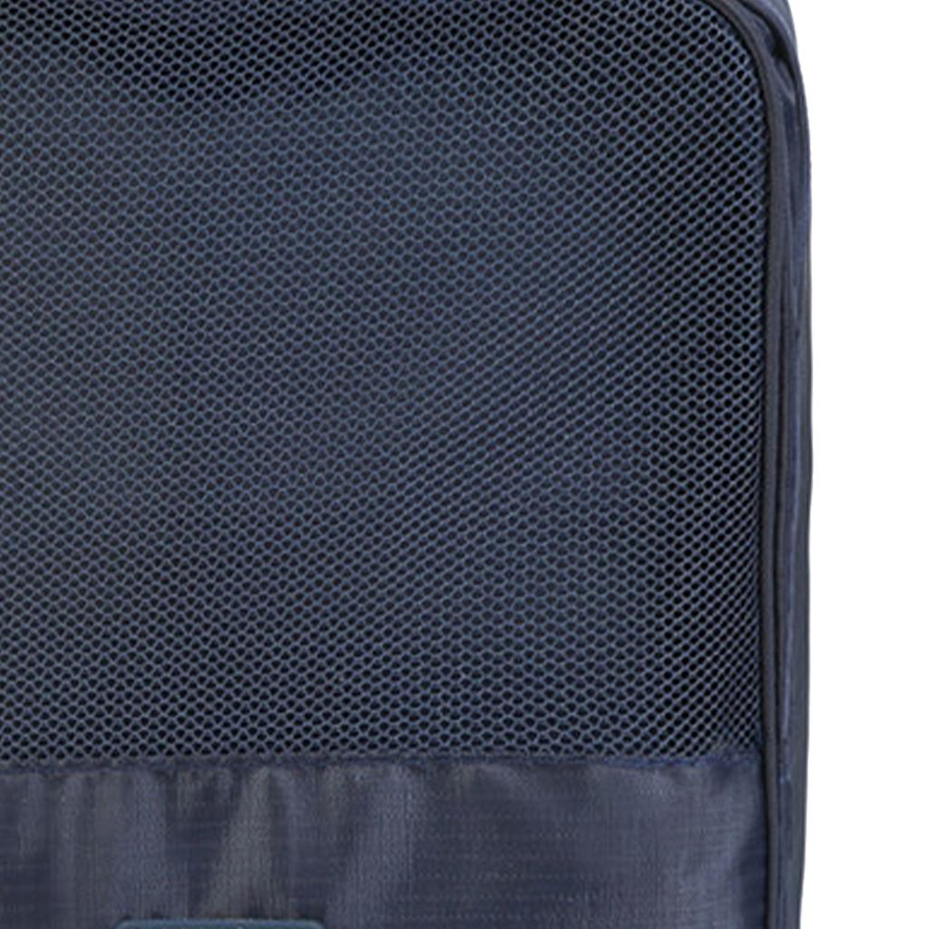 Reiseschuhtaschen für 3 Paar Schuhe, Packorganisatoren, doppellagige Reißverschlusstasche, wasserdicht, groß
