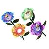 4Pcs Bird Feeder with Ground-Mounted Bracket Easy To Install Anti-Rust