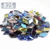 100g Glass Mirror Mosaic Tiles Bulk Diamond Shape DIY Craft Handcrafted Accessory Home Wall Artwork Decor Supplies Arte