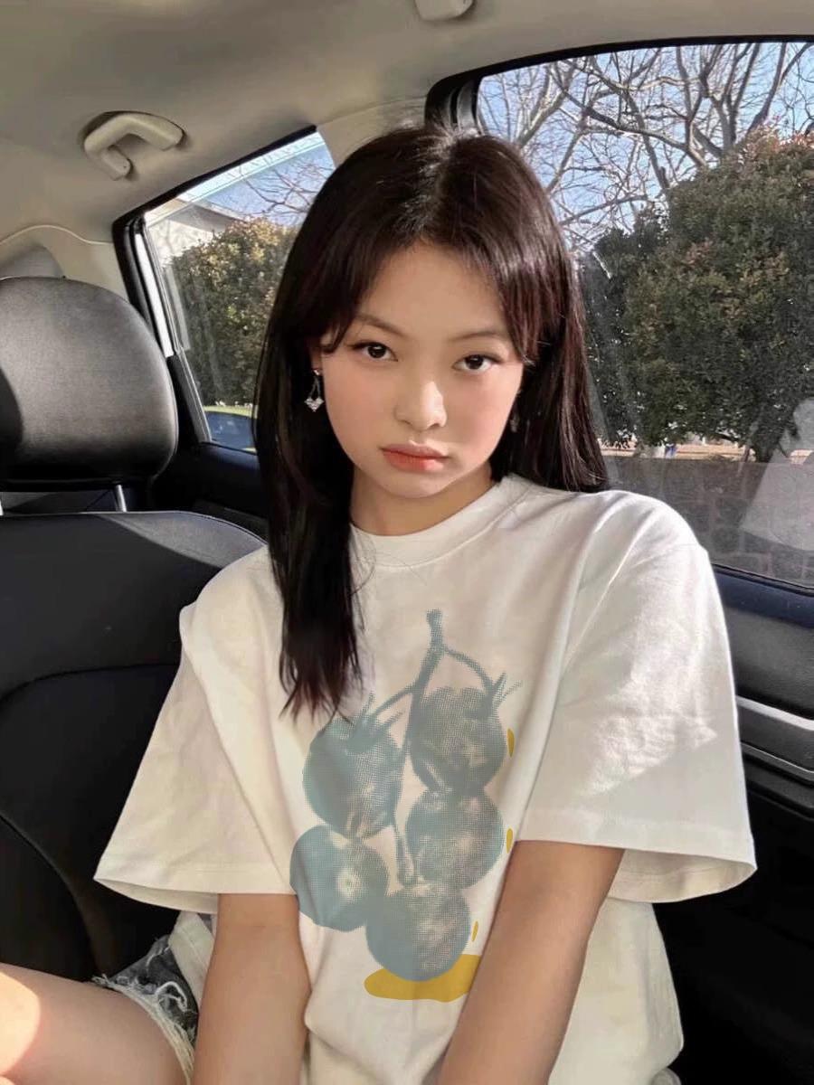 

Plus Size Women s White Cotton Short Sleeve T-Shirt - Summer 2025 American Trend Loose Fit 3XL білий