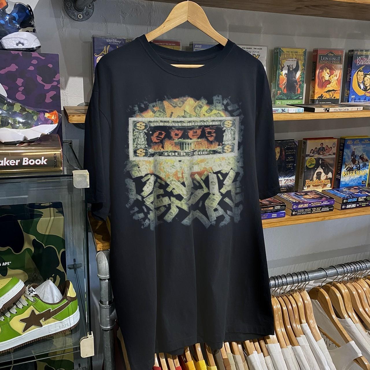 Y2K Cash Money Records Tour Lil Wayne Promo T-Shirt Black XXL XL
