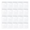 20/40 Pcs Transparent Jewelry Storage Bags Dustproof Moisture-proof Antioxidation Waterproof Earrings Rings Necklace Storage Pouches with Storage Box