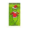 Christmas Door Cover Decorative Hanging Cloth Green Door Cover Christmas Door Curtain New Year Tapestry Door Cover Background